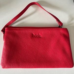 Beck Bag Ziplet Red Wristlet NWOT